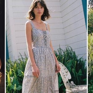 NWT Christy Dawn Adele Dress in Daisy Blue [Medium]